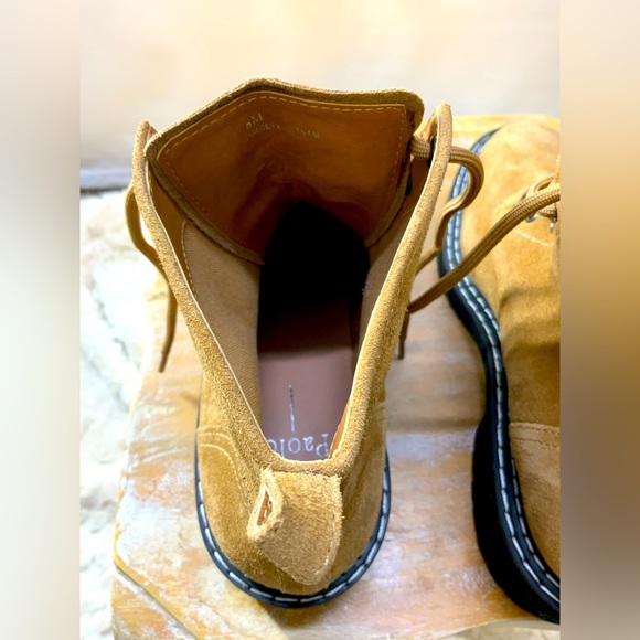 NWOT- LINEA Paolo Taylor Lace Up Boot - Picture 5 of 9